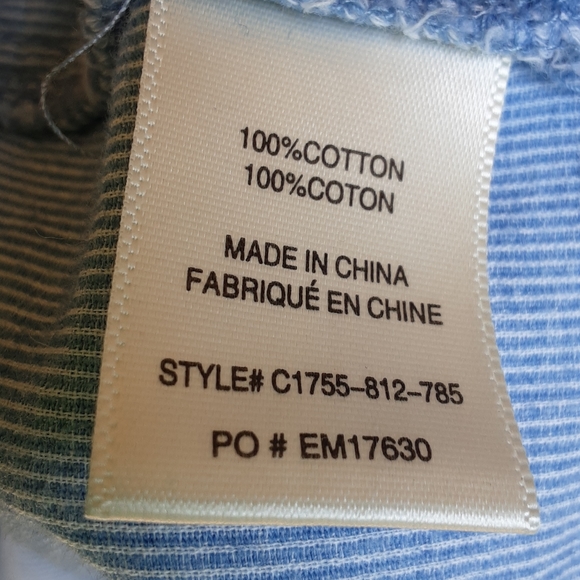 Cloth & Stone Anthropologie Ombree Tie Back Top with Bell Sleeves. - Picture 7 of 8